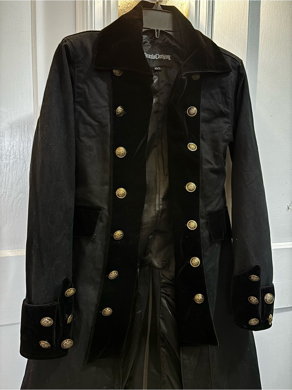 Dracula Clothing women’s pirate coat